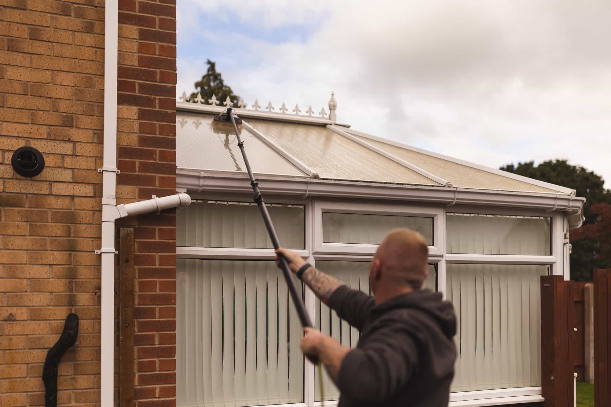 Gutter, fascia & soffit wash quote Willis' Cleaning Services